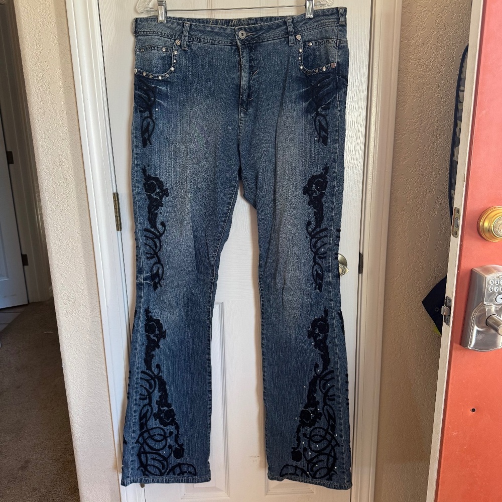 Ethyl Jeans Sz 14 tall  36" inseam